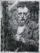 Anders Zorn Self Portrait. Spain oil painting artist